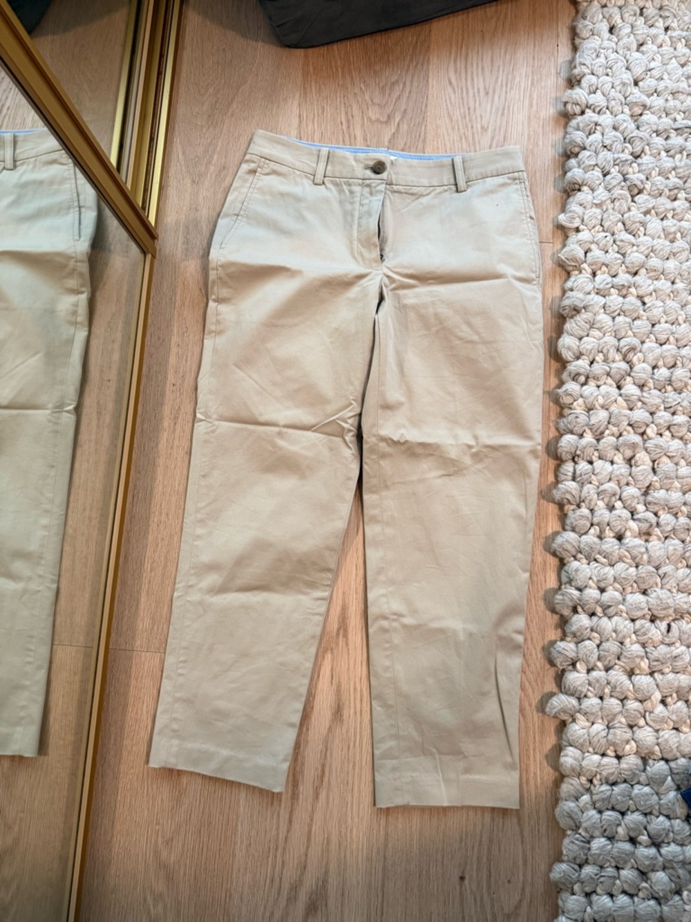 Aritzia Khaki Chino Trousers
